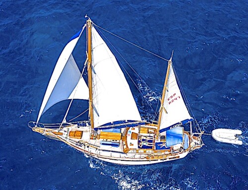 16m klassische 2-Mast Segelyacht